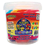 KID ART Playdough 500g Bucket 7 Colour + Mould